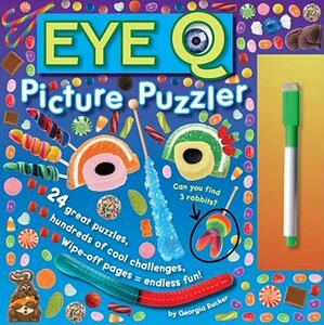 【预售】Eye Q Picture Puzzler [With Dry-Erase Marker]