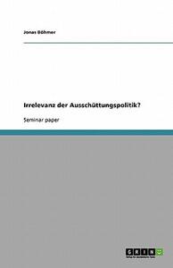 【预售】Irrelevanz Der Aussch Ttungspolitik?