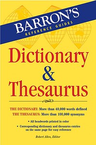 【预售】Barron’s Dictionary & Thesaurus