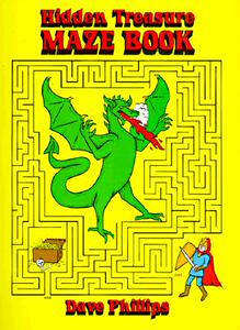 【预售】Hidden Treasure Maze Book