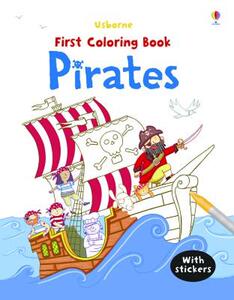 【预售】Pirates First Coloring Book