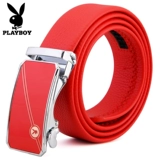 Playboy, ремень, оберег на день рождения, кожаные штаны, из натуральной кожи, воловья кожа, подарок на день рождения