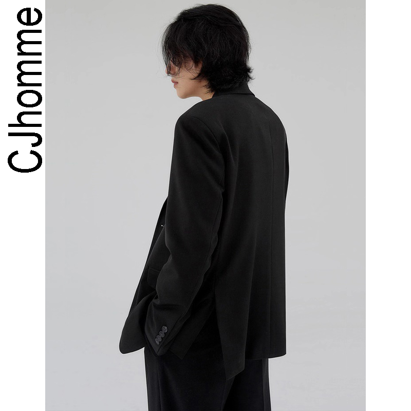 CJHOMME 2019 New nam Loose Casual Suit áo khoác Hàn Quốc phiên bản của 100-mặc phù hợp với thủy triều phổ biến của nam giới