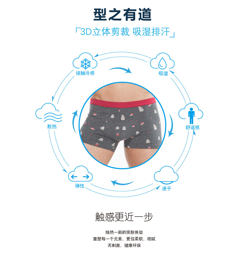 2 cặp đôi mô hình đồ lót dễ thương cotton sáng tạo nam boxer nữ tam giác cá tính cotton cặp đồ lót đồ lót đôi giá rẻ