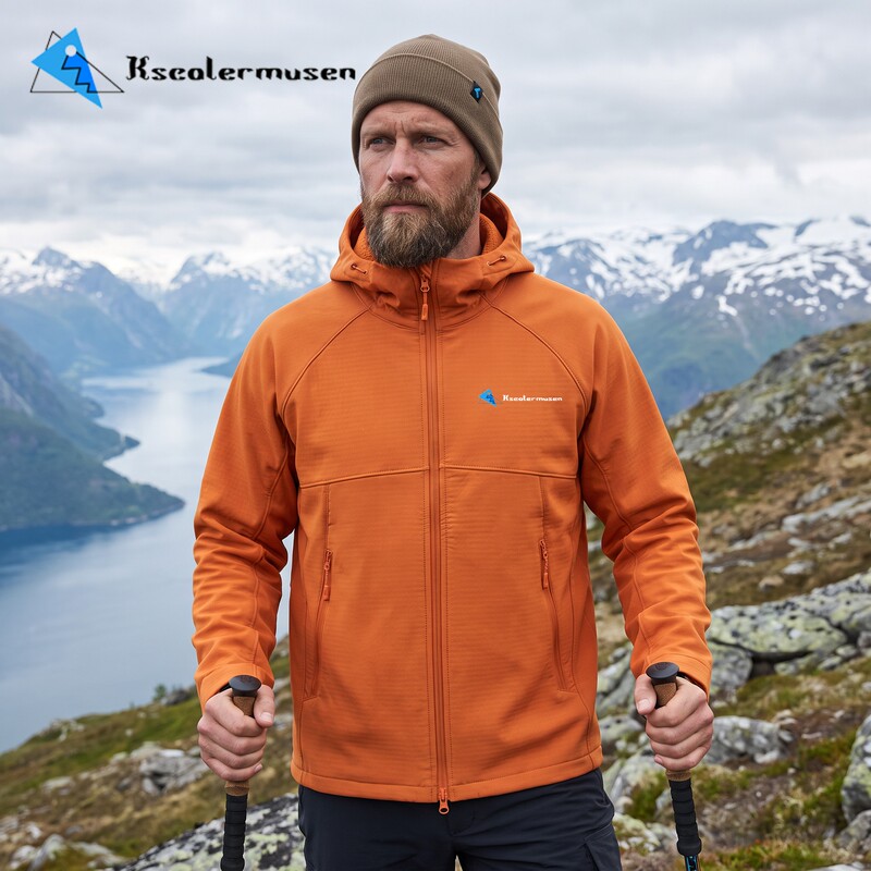 Kscaler Musen/Pansen Mouse Spring and Autumn Outdoor Mountain Series Water-Repellent Windproof Jacket Softshell Jacket