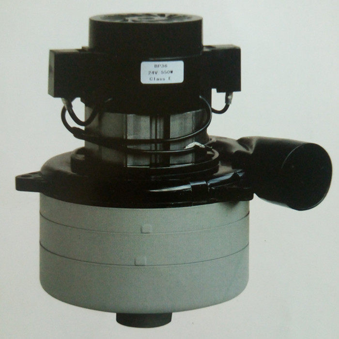 24V 36V three-layer suction motor side tube bottom turning opening with mouth wash floor cleaner suction motor