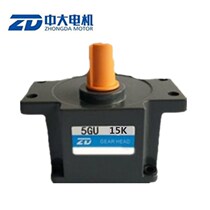 ZD large motor 5GU20K gear reducer 90 series with ear reducer 5GU motor tooth box