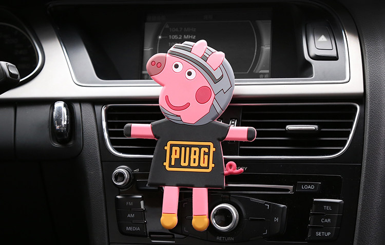 Cute car mobile phone bracket car air outlet with hand-held navigation frame cartoon car car support frame female