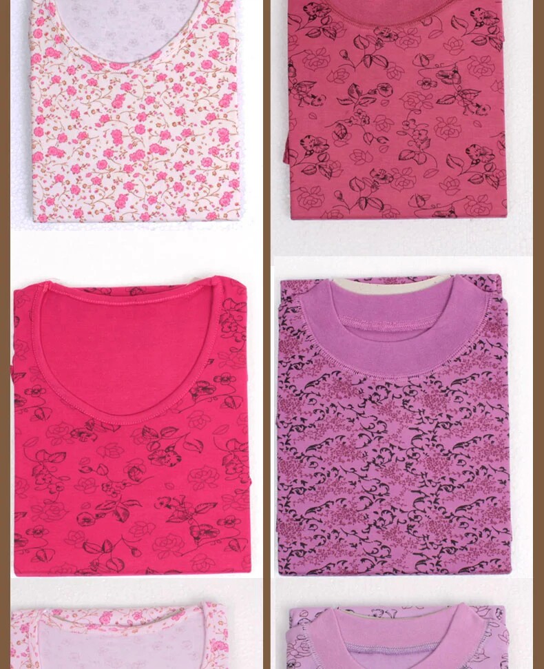 Sous-vêtement chaud shirt en coton Femme en coton - Ref 720033 Image 16