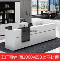 Cashier counter simple modern shop small clothing convenience store bar table supermarket cashier front desk reception desk