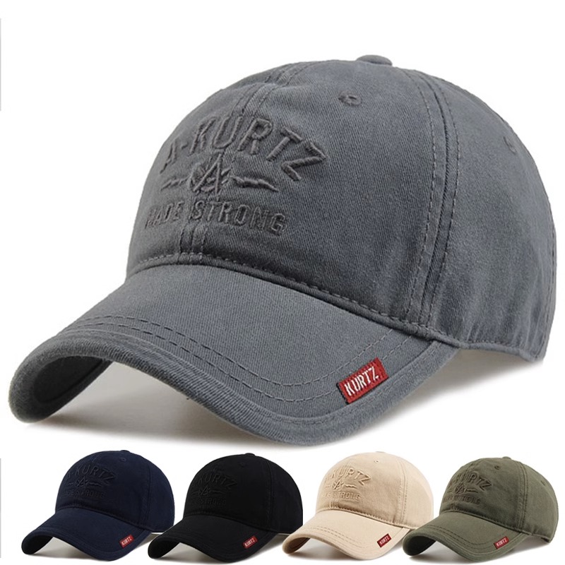 Hat Men's Han Prints Fashion Baseball Cap Men's Spring Autumn Soft Top Duck Tongue Cap Tide Cards Autumn Outdoor Leisure Sunbeds-Taobao
