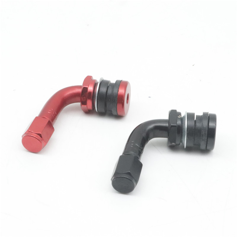 Electric car battle speed little turtle king motorcycle calf vacuum tire aluminum alloy gas nozzle gold wheel hub curved nozzle valve nozzle