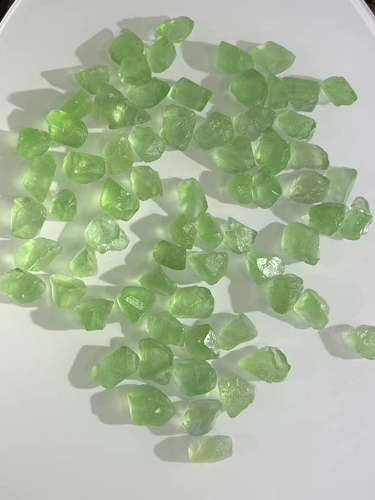 Натуральная мятная природная руда, образец, браслет, аксессуары, 1-2см