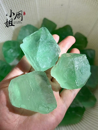 Мятная натуральная природная руда, образец руды, диффузор, благовонный камень, с драгоценным камнем