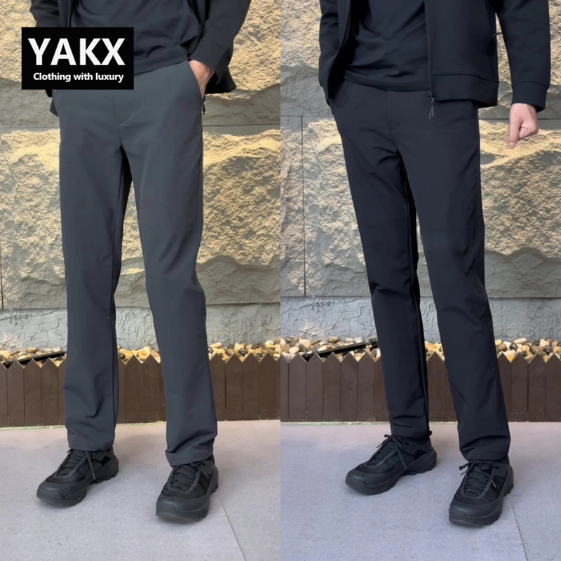 High-End Three-Proof Softshell Tactical Pants for Men 2026 New Spring, Autumn, and Summer Men's Straight-Leg Casual Long Pants