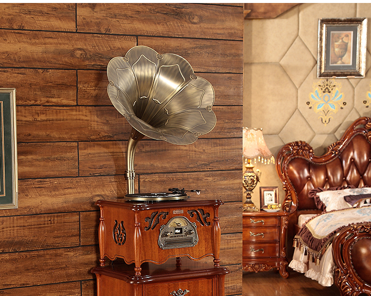 đầu đĩa than micro seiki	 Máy ghi âm retro vinyl máy ghi âm kiểu Mỹ cổ điển lớn kèn lớn máy ghi âm âm thanh trang trí phòng khách - Máy hát 	đầu đĩa than loa kèn