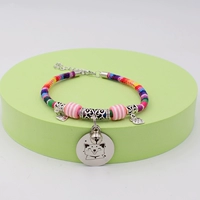 Порошковой круг+цветные аксессуары из жемчуга+идентификационные карты