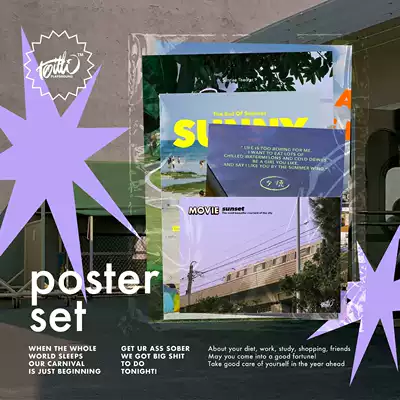 ROILLI] movie poster decoration card bedroom room wall layout pictorial posting