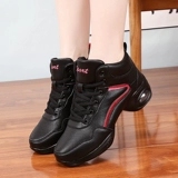 Кожаные танцевальные туфли в пятке для взрослых квадратных танце