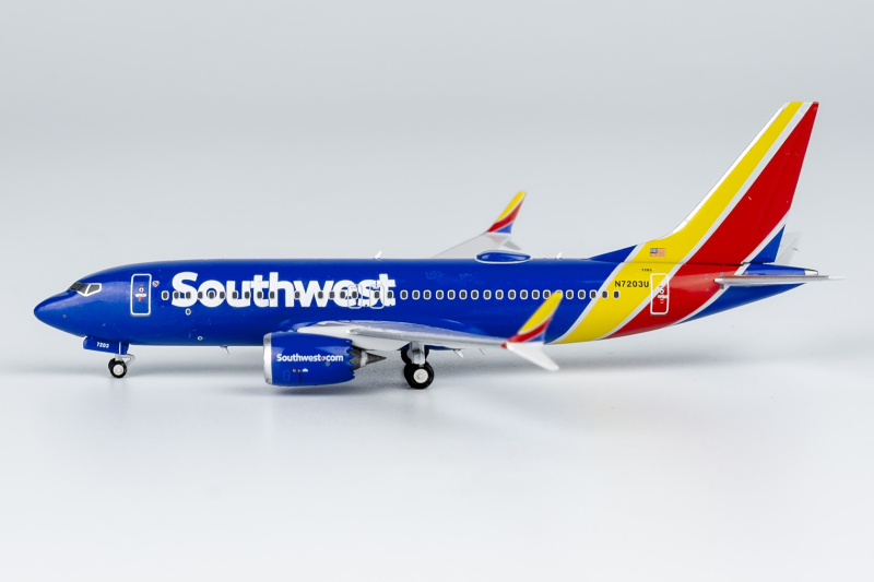 Alloy Aircraft Model Ng 1/400 N7203U Southwest Airlines Boeing B737 Max7 87001 Alloy Aircraft Model Ng 1/400 N7203U Southwest Airlines Boeing B737 Max7 87001
