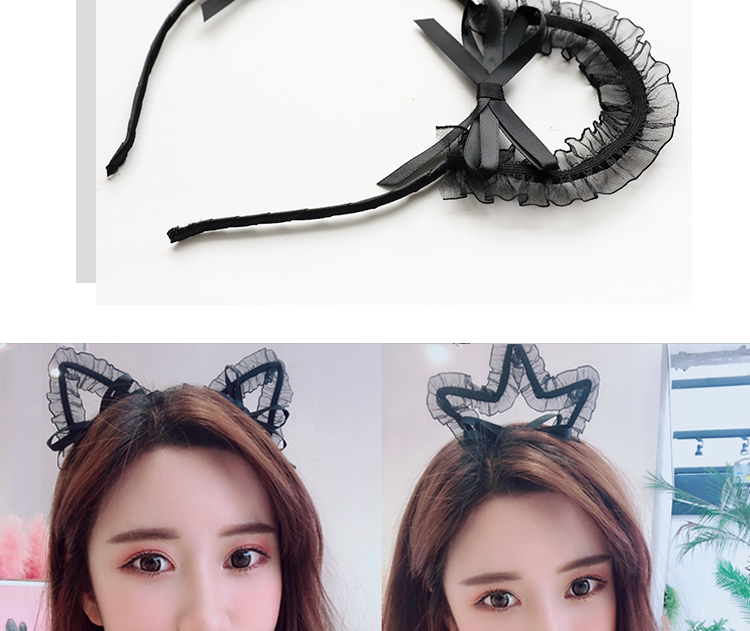 Dễ thương bán dễ thương tai mèo headband kẹp tóc đảng đạo cụ biểu diễn mèo headband mũ dành cho người lớn Hàn Quốc phụ kiện tóc nữ