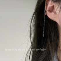 Can be worn without ear piercings Chain ear clips are extremely simple and cool niche design temperament and versatile for men and women