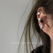 Can be worn without ear piercings Combination ear bone clip love four-pointed star star sweet and cool all-match cold wind niche
