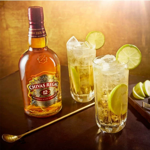 Chronchy 12 лет 500 мл шесть построенных в шотландском виски Chivas Coca -cola Hi Bolly Import Pertainty