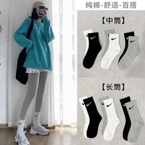 5 pairs of spring and autumn cute junior high school lace socks JK socks women's socks ins uniform pile socks Joker sweat absorption