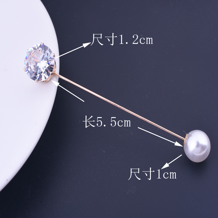 Mua 3 tặng 1 phiên bản tiếng Hàn miễn phí của áo nịt ngọc trai mới trâm cài áo đại