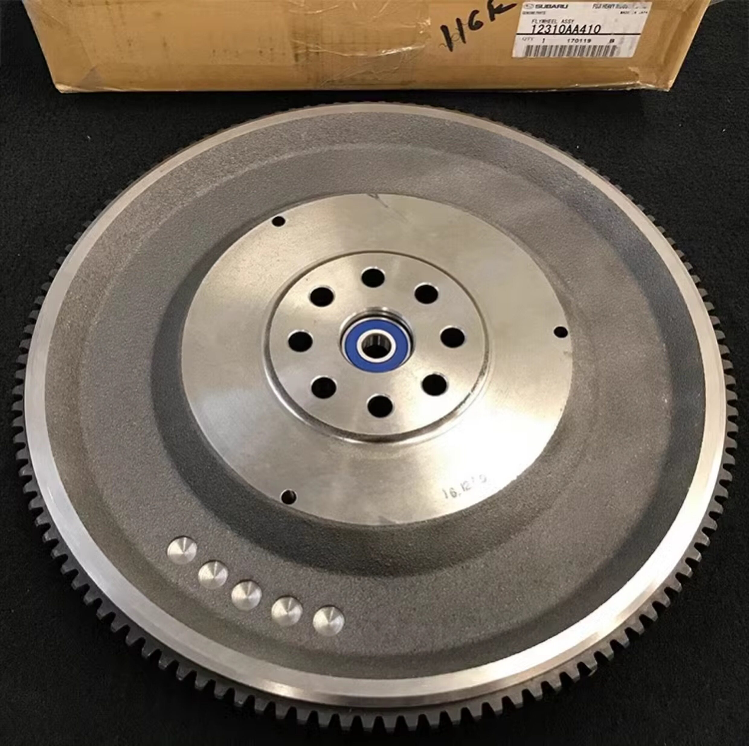 Маховое колесо 适用斯巴鲁森林人xv傲虎翼豹力狮brz变速箱发动机离合器飞轮原厂 Subaru