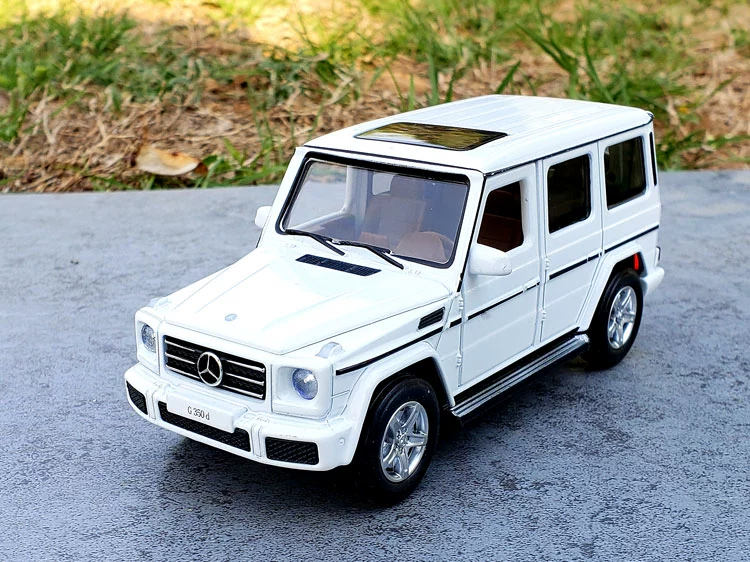 Caipo 1:32 Mercedes-Benz g350D off-road SUV hợp kim mô hình xe mô phỏng ban đầu kim loại mô hình xe đồ chơi trang trí - Chế độ tĩnh