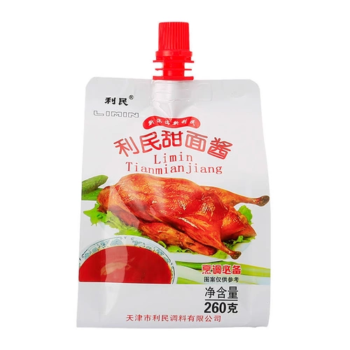 利民 Сладкая лапша мебель мебель с лапшой жареные утиные рука блин для фруктов Специальный соус коммерческий приправляющий соус 260 г