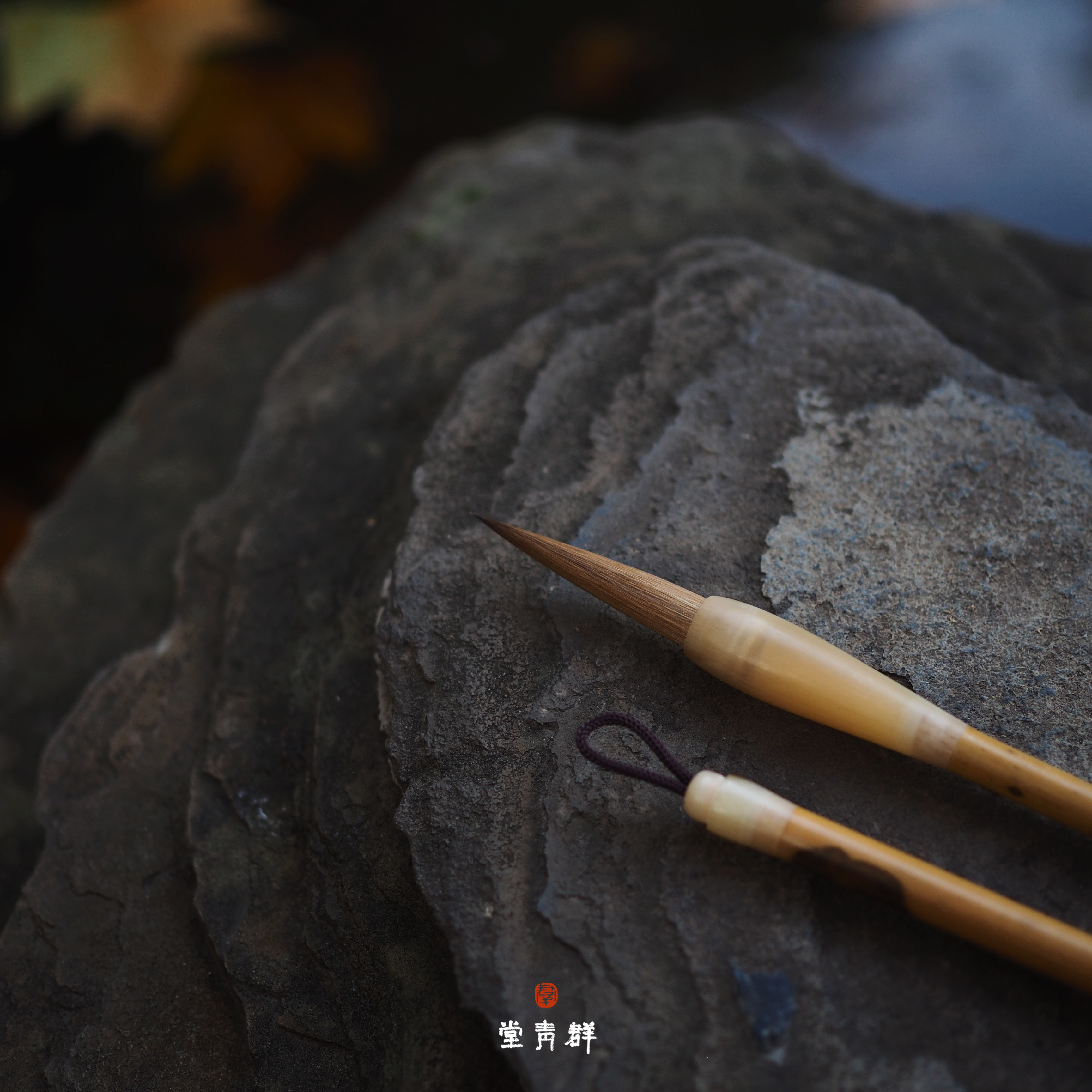 Qunqingtang (Youyuyi) New Pure Wolf Milli Peak Xingkai Chinese Painting Calligraphy Brush Set Wolf Milli Brush