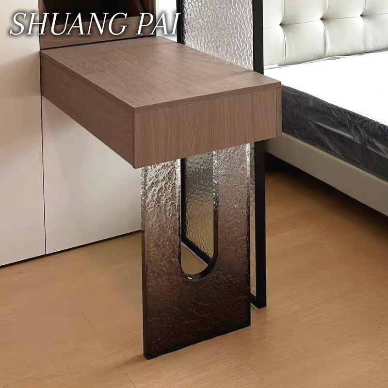Acrylic Table Legs with Stone Pattern, Black Gradient U-Shaped Table Legs, Transparent Dressing Table Support Table Legs, Desk Leg Brackets Acrylic Table Legs with Stone Pattern, Black Gradient U-Shaped Table Legs, Transparent Dressing Table Support Table Legs, Desk Leg Brackets