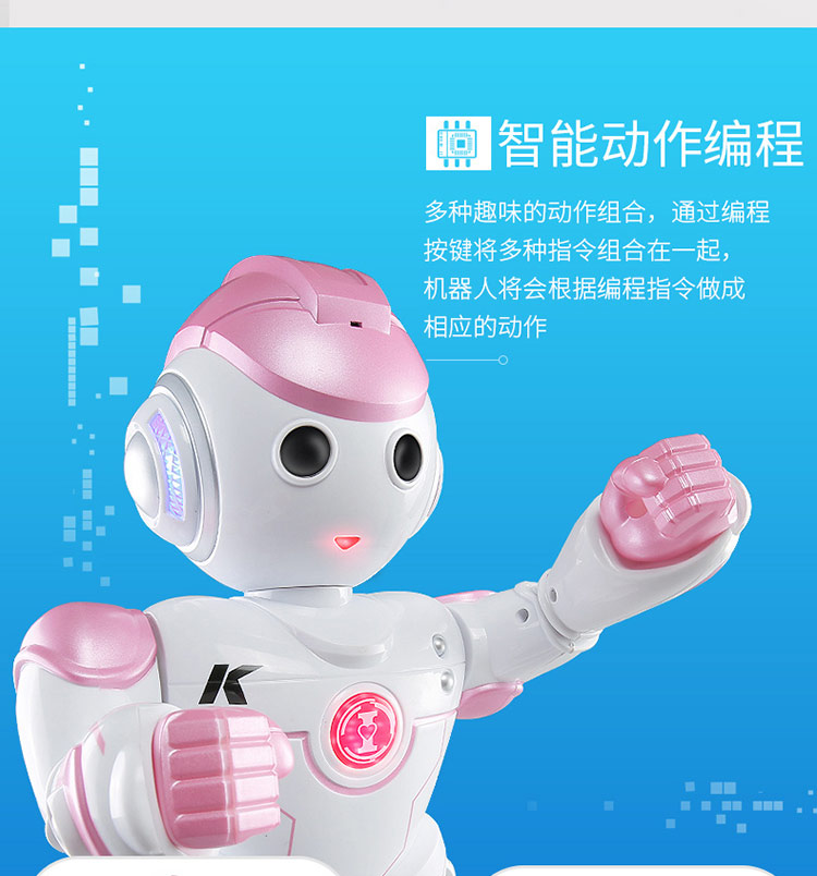 Giúp học tập điều khiển bằng giọng nói từ xa robot thông minh đối thoại lập trình kể chuyện chàng trai và cô gái mầm non giáo dục đồ chơi trẻ em quà tặng