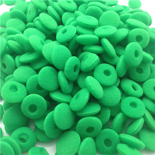 Imported colour cotton earbuds cotton earplug type headphones cotton multicolored sturdy quality earbuds pair 0 RMB35