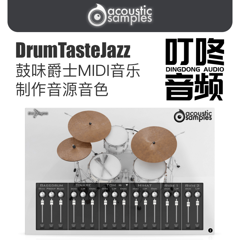 Acousticsample DrumTasteJazz DrumTaste Jazz Drume MIDI Music Source