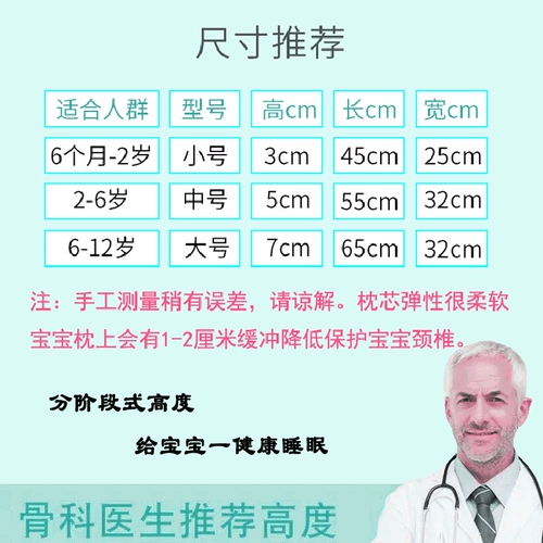 Универсальная хлопковая подушка для детского сада для школьников, 3 лет, 6 лет