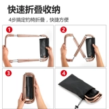 Tab Дорожная складная портативная металлическая пони для кемпинга для рыбалки, алюминиевый сплав