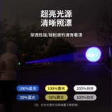 Таб -лазерная пушка рыбалка легкие супер ярко -синий синий свет дикий рыбалка специальное три света.