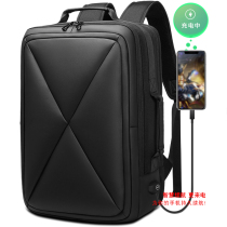 Auger simple backpack mens commuting business trip short trip business trip anti-theft bag 15 6 inch computer backpack