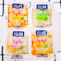 Qishuang red oil crispy bamboo shoots beef flavor spiced brine bamboo shoots pepper flavor 1 pack