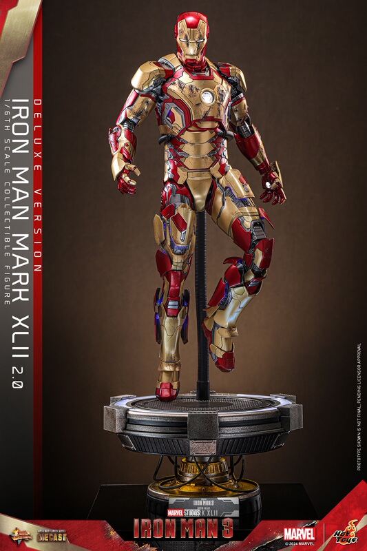 In Stock Hottoys Ht Mms759D66 Iron Man Mk42 2.0 Deluxe Edition In Stock Hottoys Ht Mms759D66 Iron Man Mk42 2.0 Deluxe Edition