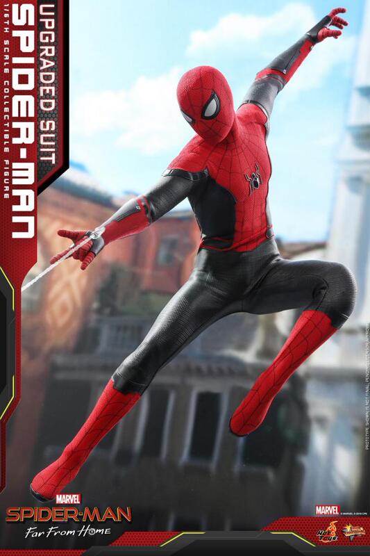 In Stock Hottoys Ht Mms542 Heroes Expedition Spider-Man Red and Black New Suit