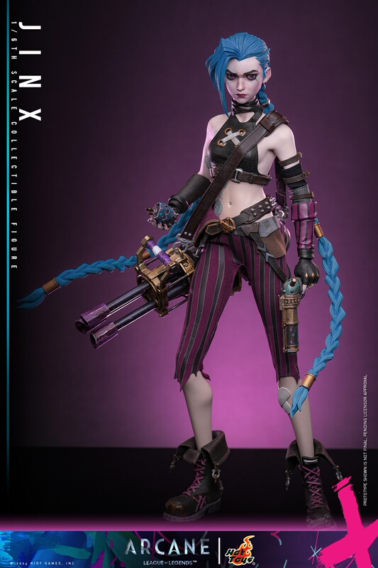 In Stock Hottoys Ht Tms137 League of Legends Jinx
