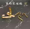 Brass hook Strong adhesive load-bearing wall door-to-door hanging hook Kitchen free hole wall hanging hook Entrance hook