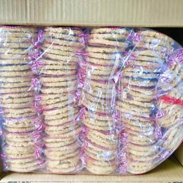 Spicy Hot Pot Ingredients: Homemade Glutinous Rice Crispy Snacks, 30 Small Packs of Fried Fragrant Rice Crackers, Ready-To-Eat, Individually Packaged