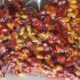 Hongchuan Spicy Crisps 400g Mildly Spicy Crispy Sesame Peanut Chili Snack Shandong Specialty Buy 10 Bags to Multiple Provinces
