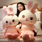 Милый плюшевый кролик, игрушка, тряпичная кукла, подушка для сна, кукла-кролик, белый кролик, подарок на день рождения